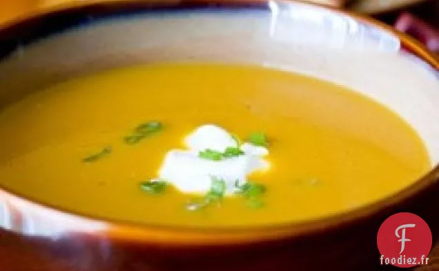 Soupe de Récolte de Butternut et de Pommes