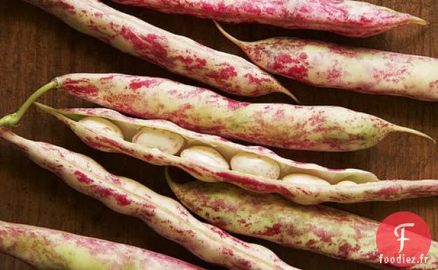 Salade de Crevettes et Haricots Mélangés