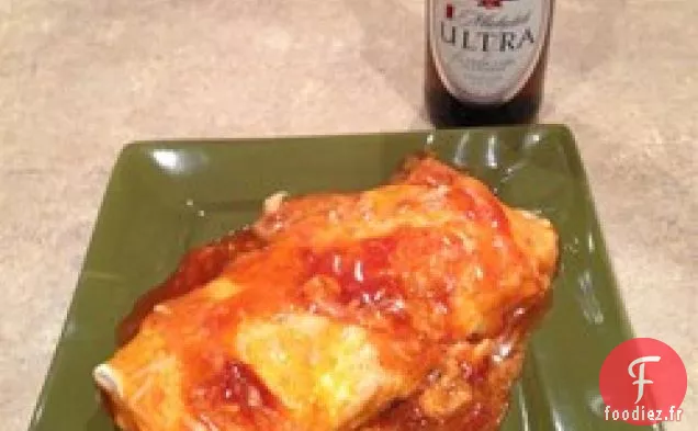 Enchiladas aux Épinards et au Poulet