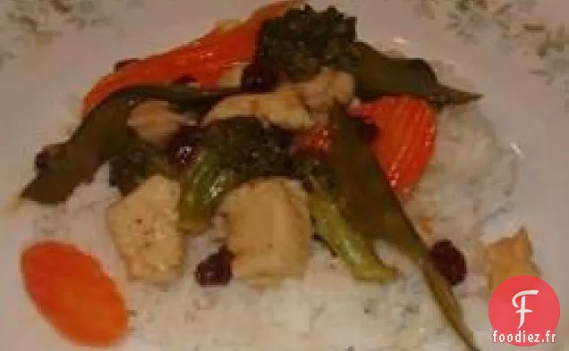 Poulet Abricot Facile dans une poêle