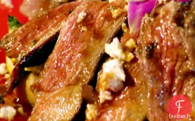 Gigot d'Agneau grillé à la mangue et à la menthe