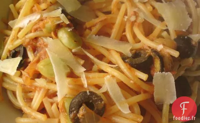 Spaghetti De Thon Aux Fèves