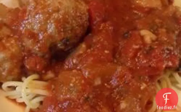 Sauce à Spaghetti et Boulettes de viande de Jansen