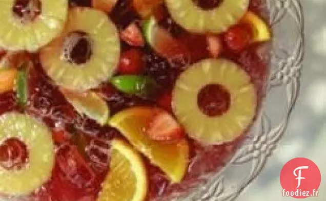 Punch de Mariage Acidulé et Pétillant