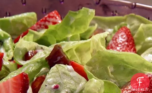 Salade d'Oranges, Fraises et Dattes