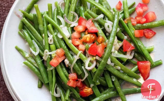 Haricots Verts Aux Échalotes