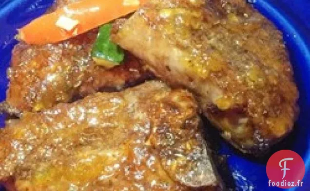 Côtelettes d'Agneau à la Sauce au Canard