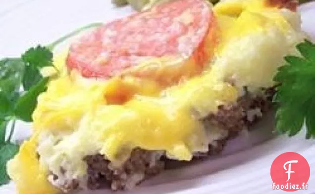 Tarte au Cheeseburger Incroyablement Facile de Herald