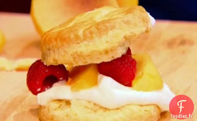 Shortcakes Pêche Framboise