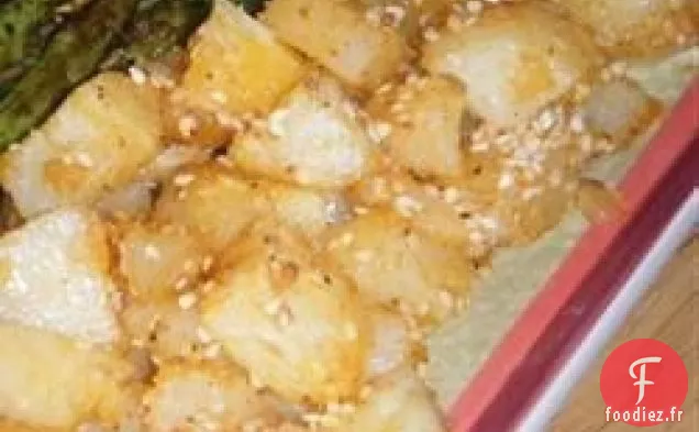 Pommes de Terre au Sésame Frites Au Four
