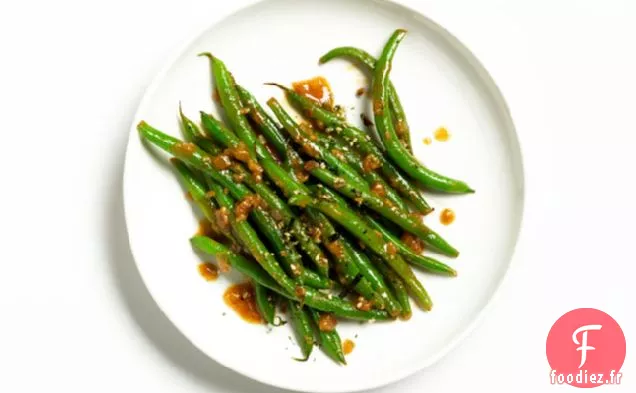 Haricots Verts Au Beurre Miso