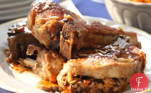 Côtelettes De Porc Farcies