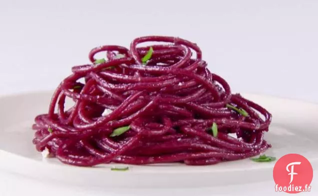 Spaghettis Épicés Au Vin Rouge