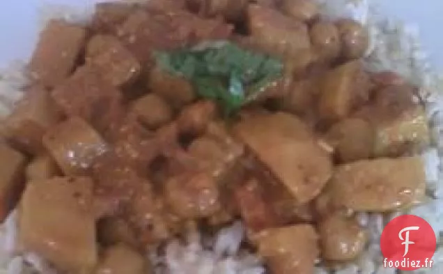 Curry de Pois Chiches Facile
