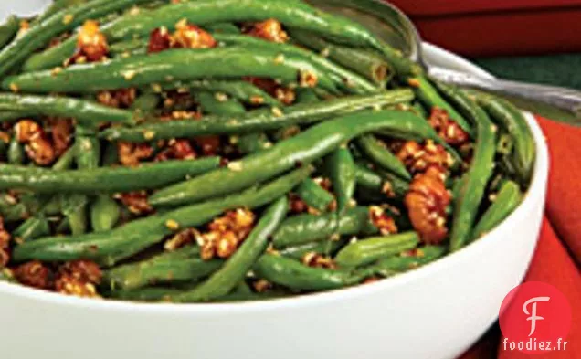 Récolte des Haricots Verts