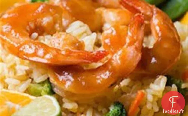 Glaçage au Beurre de Pomme aux Agrumes pour Crevettes