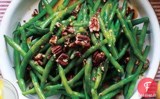 Recette De Haricots Verts Aux Pacanes Et Vinaigrette À L'Érable