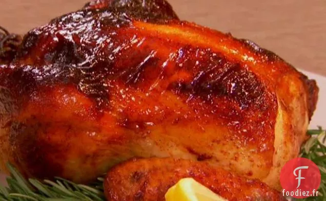 Poulet Rôti Au Miel Et Aux Épices