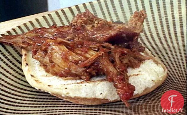 Sandwichs au Porc Effiloché