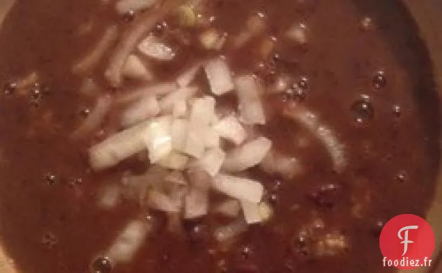 Soupe Rapide aux Haricots Noirs