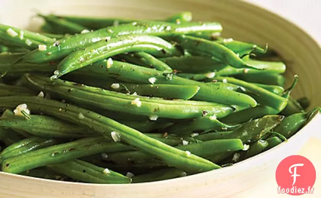 Haricots Verts à l'Ail et au Thym