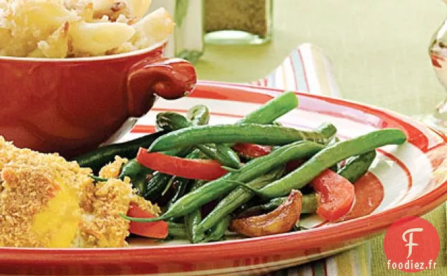 Haricots Verts À L'Ail Caramélisé