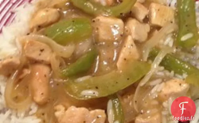 Poulet au Citron et Poivre et Sauce