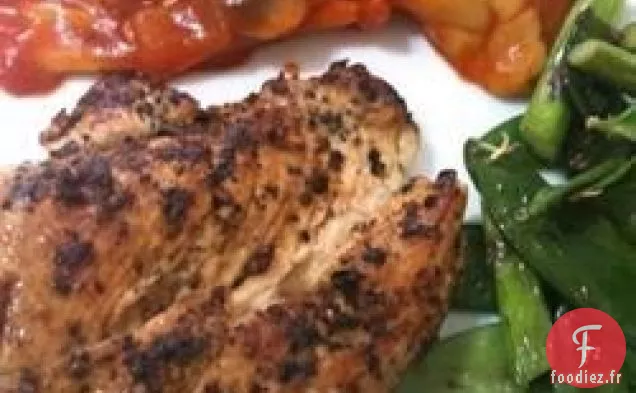 Poulet Grillé Au Citron Et au Poivre
