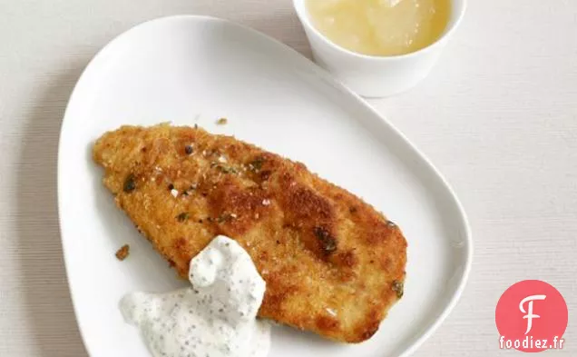 Escalope de Poulet à la Sauce Moutarde
