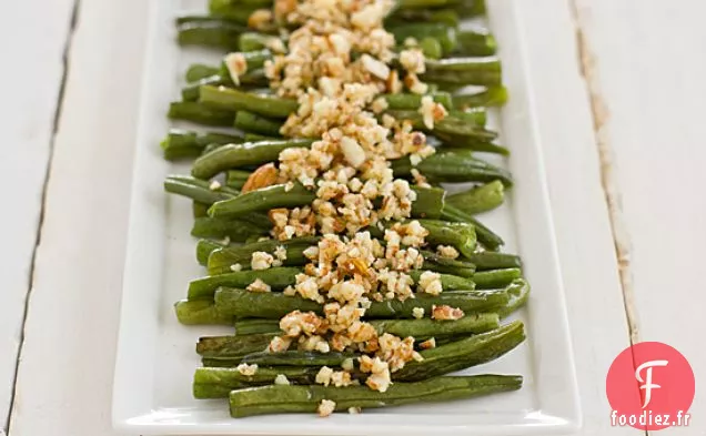 Haricots Verts au Pesto Citron-Amande