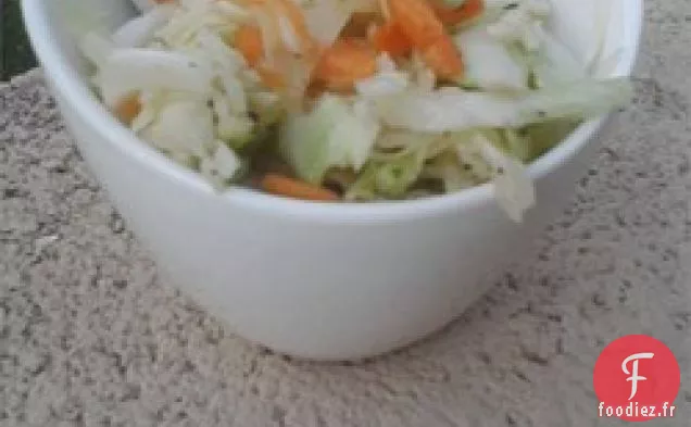 Salade de chou Vinaigrette de Susan