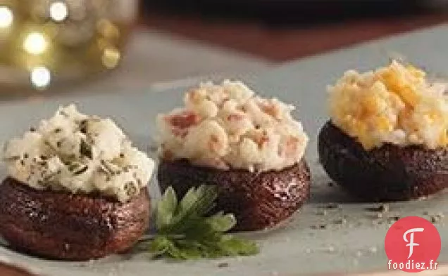 Champignons Farcis Italiens d'Art