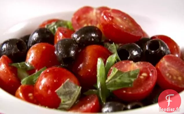 Salade de Tomates Cerises et Olives