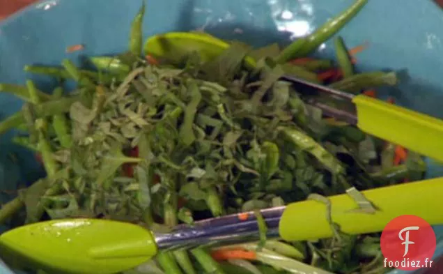 Salade de Légumes Tendres Citronnés Aigre-Doux