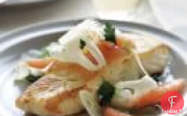 Flétan Au Pamplemousse, Persil Et Fenouil