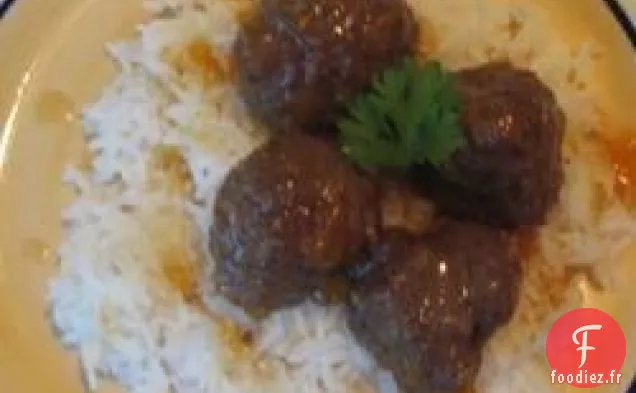Boulettes de Viande à la Hawaïenne