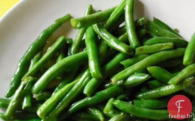 Haricots verts sautés