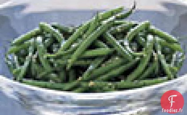 Haricots Verts au Sésame Poêlés Au Wok