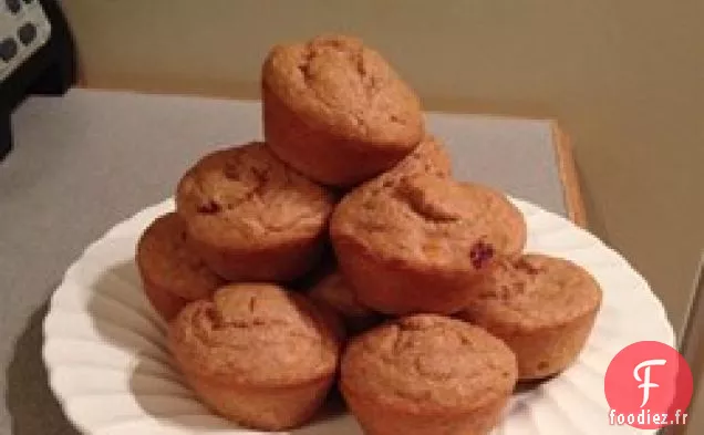 Muffins Sains à la Patate Douce