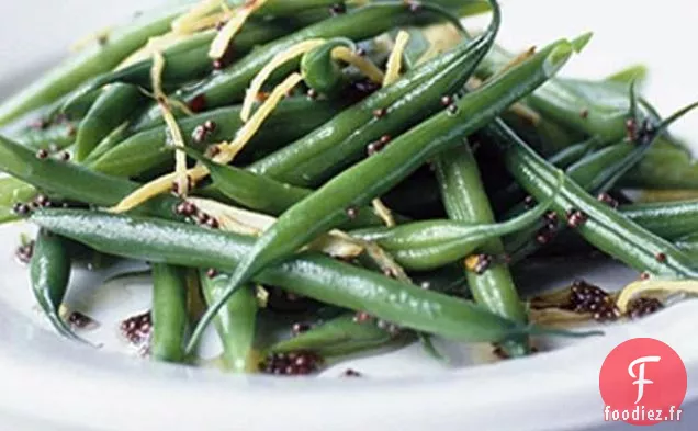 Haricots Verts Épicés Indiens