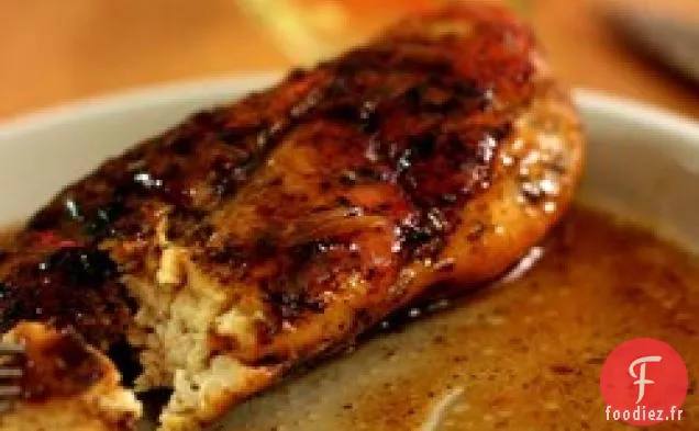 Poulet au Romarin avec Glaçage à l'Orange et à l'Érable