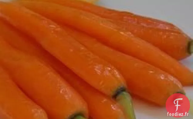 Carottes Glacées Au Miel Et Au Citron