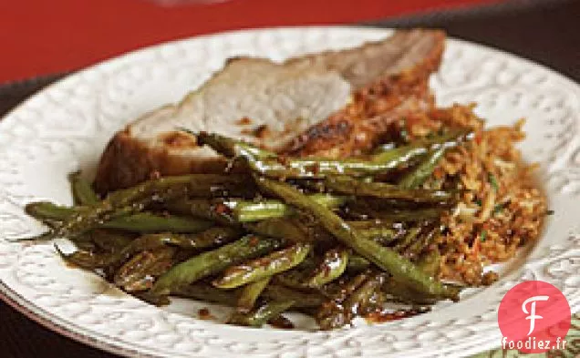 Haricots Verts sautés de style Restaurant chinois