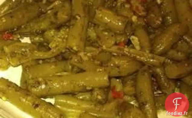 Haricots Verts Poivrés Chinois