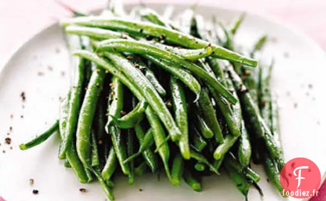 Haricots Verts à la Vinaigrette au Sésame