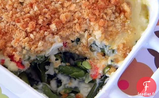 Casserole de Haricots verts à l'italienne