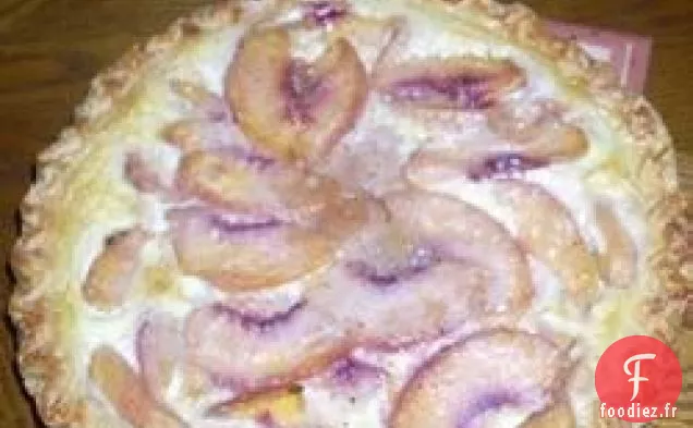 Tarte à la Crème aux Pêches II