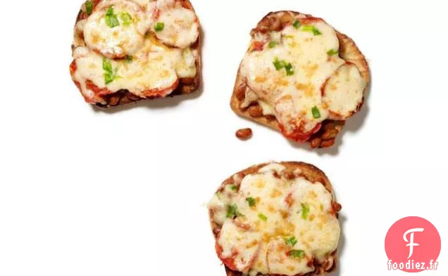 Grilled Cheese Britannique Aux Fèves Au Lard