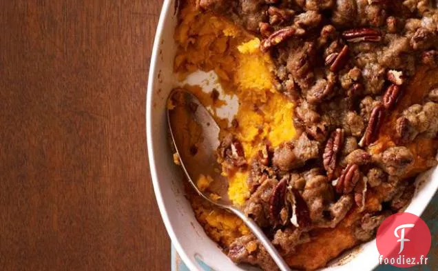 Patates Douces Fouettées et Bananes au Miel