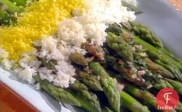 Asperges à la Vinaigrette à l'Estragon et au Xérès